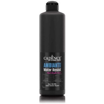 Cadence Ambiante AW24 Siyah 500 ml Islak Zemin Boyası+20 gr Katalizor