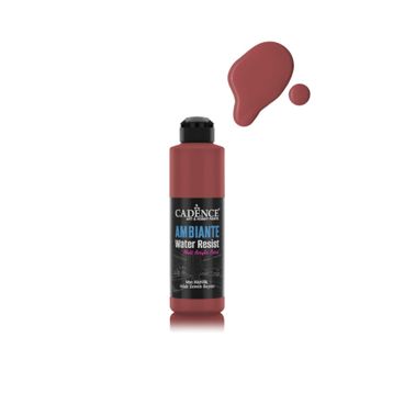 Cadence Ambiante AW33 Mercan Kırmızı 250 ml Islak Zemin Boyası+10 gr Katalizor