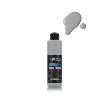 Cadence Ambiante AW44 Gri 250 ml Islak Zemin Boyası+10 gr Katalizor