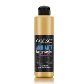 Cadence Ambiante AWM03 Altın 250 ml Metalik Islak Zemin Boyası + 10 gr Katalizör
