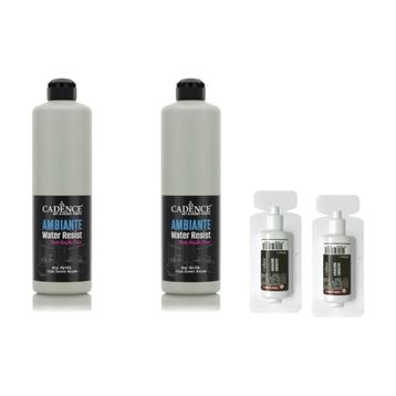 Cadence Ambiante Ihlamur Yeşili 2x250 ml Islak Zemin Boyası + Katalizör