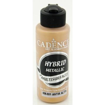 Cadence Antik Altın Metalik Multisurface 120 ml Hibrit Boya