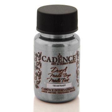 Cadence Antrasit Dora 50ml Metalik Boya