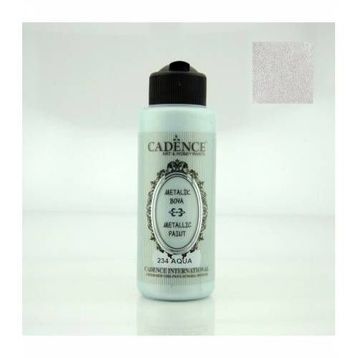 Cadence Aqua 120ml Metalik Boya