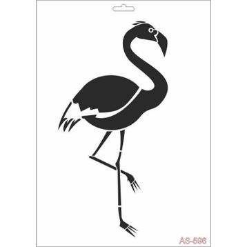 Cadence AS596 Flamingo 21x29 cm Stencil Şablon