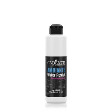 Cadence AW-01 Beyaz 250 ml Ambiente Suya Dayanıklı Akrilik Boya