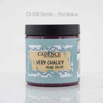 Cadence Bordo Very Chalky 500ml Mobilya Boya