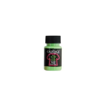 Cadence Boya Karanlıkta Parlayan Koyu Yeşil 50 ml Kumaş Boyası