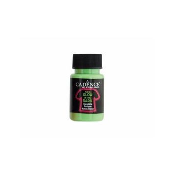 Cadence Boya Karanlıkta Parlayan Koyu Yeşil 50 ml Kumaş Boyası