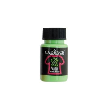 Cadence Boya Karanlıkta Parlayan Koyu Yeşil 50 ml Kumaş Boyası