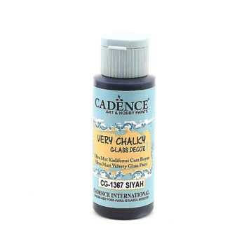 Cadence CG1367 Siyah Very Chalky Cam Boyası