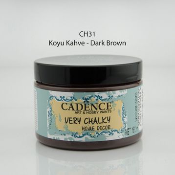 Cadence CH31 Koyu Kahve 150 ml Akrilik Boya