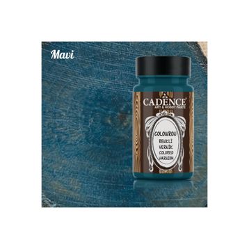 Cadence Colour On Renkli 90 ml Mavi Vernik