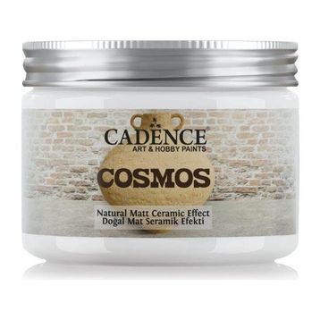 Cadence CS-01 Cosmos 150 ml Beyaz Doğal Mat Seramik Efekt