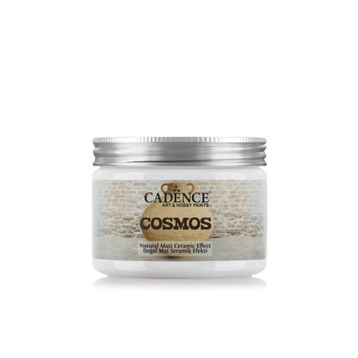 Cadence CS-01 Cosmos 150 ml Beyaz Doğal Mat Seramik Efekt