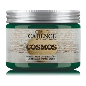 Cadence CS-12 Cosmos 150 ml Zümrüt Yeşili Doğal Mat Seramik Efekt