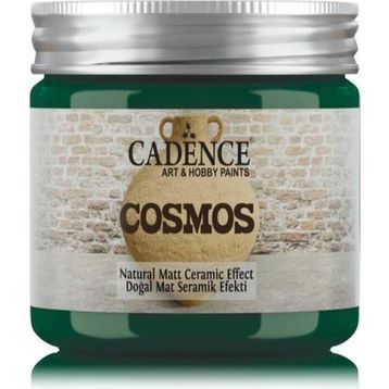 Cadence CS-12 Cosmos 150 ml Zümrüt Yeşili Doğal Mat Seramik Efekt