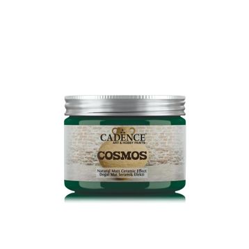 Cadence CS-12 Cosmos 150 ml Zümrüt Yeşili Doğal Mat Seramik Efekt