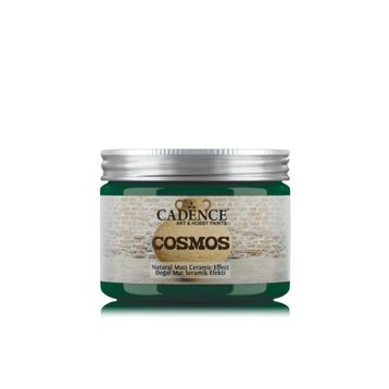 Cadence CS-12 Cosmos 150 ml Zümrüt Yeşili Doğal Mat Seramik Efekt