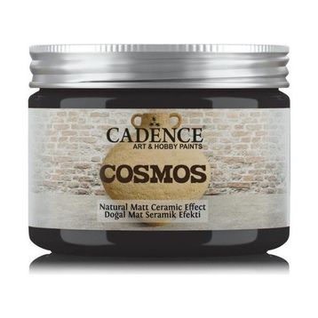Cadence CS-16 Cosmos 150 ml Siyah Doğal Mat Seramik Efekt