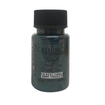 Cadence Dora 142 Turkuaz 50 ml Metalik Boya