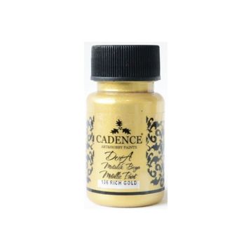Cadence Dora Glass 50ml Gold Metalik Boya