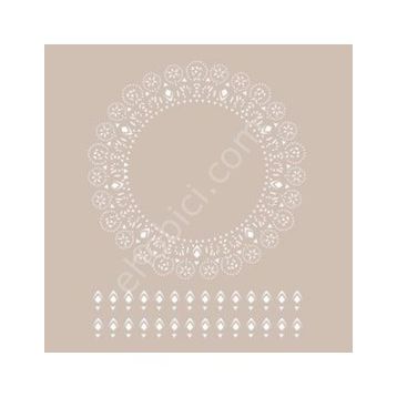 Cadence DS06 Dantel Serisi 25x35 Stencil