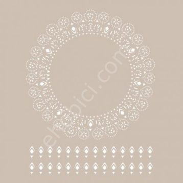 Cadence DS06 Dantel Serisi 25x35 Stencil