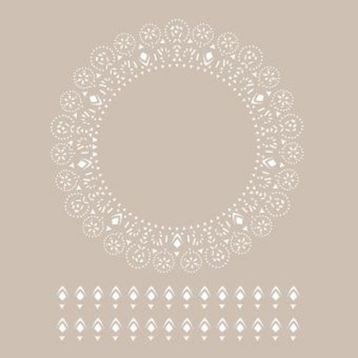 Cadence DS06 Dantel Serisi 25x35 Stencil