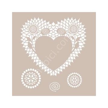 Cadence DS08 Dantel Serisi 25x35 Stencil