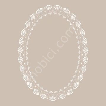Cadence DS10 Dantel Serisi 25x35 Stencil