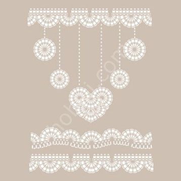 Cadence DS12 Dantel Serisi 25x35 Stencil