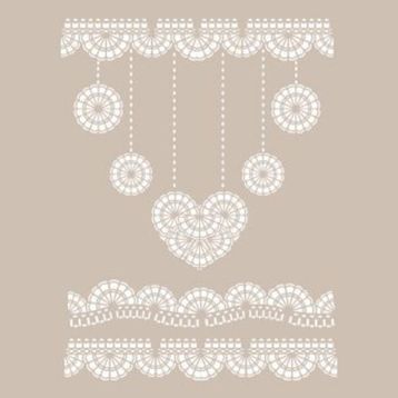 Cadence DS12 Dantel Serisi 25x35 Stencil