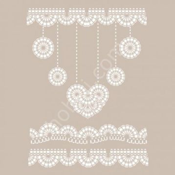 Cadence DS12 Dantel Serisi 25x35 Stencil