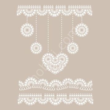 Cadence DS12 Dantel Serisi 25x35 Stencil