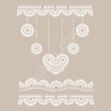 Cadence DS12 Dantel Serisi 25x35 Stencil