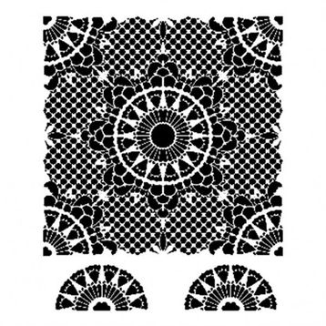 Cadence DS17 Dantel Serisi 25x35 Stencil