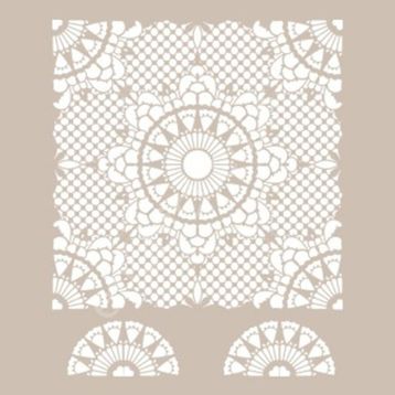 Cadence DS17 Dantel Serisi 25x35 Stencil