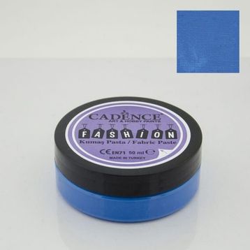 Cadence FP-09 Royal Mavi Opak Fashion Kumaş Rölyef Pasta