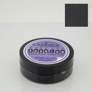 Cadence FP-12 Siyah Opak Fashion Kumaş Rölyef Pasta