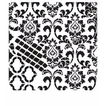 Cadence GCS-004 45x45 Grunge Duvar Stencil