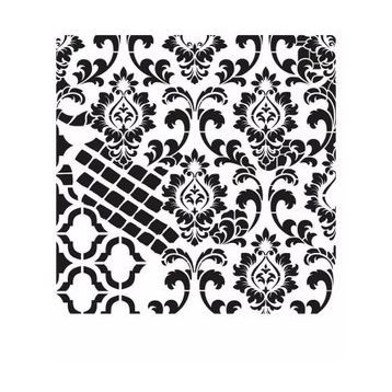 Cadence GCS-004 45x45 Grunge Duvar Stencil
