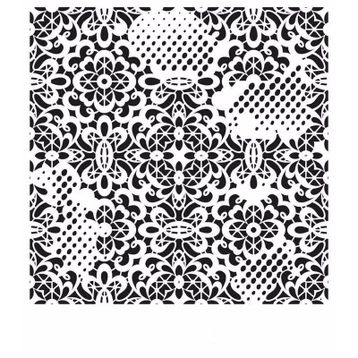 Cadence GCS-006 45x45 Grunge Duvar Stencil