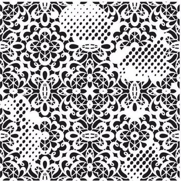 Cadence GCS-006 45x45 Grunge Duvar Stencil