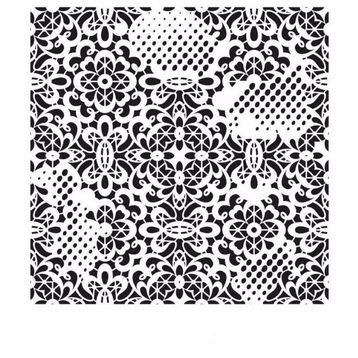 Cadence GCS-006 45x45 Grunge Duvar Stencil