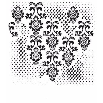 Cadence GCS-007 45x45 Grunge Duvar Stencil