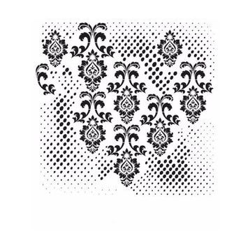 Cadence GCS-007 45x45 Grunge Duvar Stencil