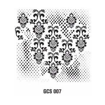 Cadence GCS-007 45x45 Grunge Duvar Stencil