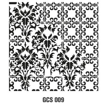 Cadence GCS-009 45x45 Grunge Duvar Stencil