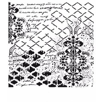 Cadence GCS-012 45x45 Grunge Duvar Stencil